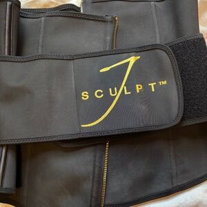 J Sculpt Fitness Shapewear Back Support Waist Cinch Trainer SZ XXL